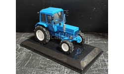 МТЗ-82Р трактор колесный рисоводческий - голубой - №49 с журналом 1:43