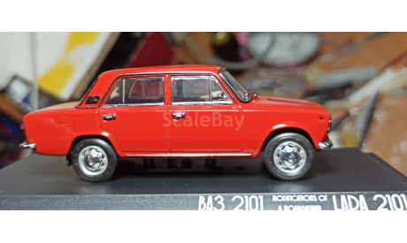 ВАЗ-21011  ’Жигули’ - красный - 1/43, масштабная модель, EVR-mini, scale43