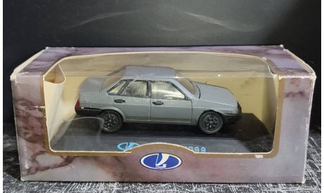 Ваз-21099 - серый - пластик - Россия 1/43, масштабная модель, Агат/Моссар/Тантал, scale43