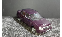 Лада приора (lada priora ваз-2170 - баклажан - без журнала 1:43