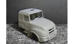 Кабина урал-4320-59 со спальником - неокрашенная 1/43