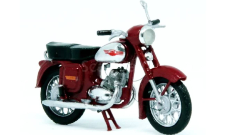 Ява-356 - вишневый 1/43, масштабная модель мотоцикла, Моделстрой, scale43, Jawa