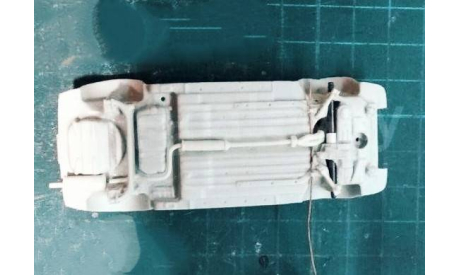 Ваз-21093 (длиннокрылая) - обработанный - сборная модель 1/43, масштабная модель, SSSR (ALPA models), 1:43