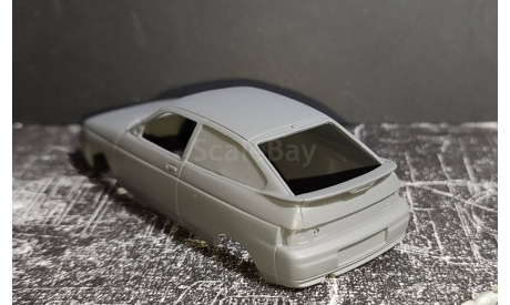 ВАЗ-21123 купе (1й вариант) - кузов (обработанный транскит) 1/43, масштабная модель, ALPA models, scale43