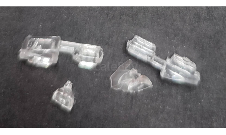 Газ-3221/2705 - комплект из двух фар и по Воротников 1:43, запчасти для масштабных моделей, Агат/Моссар/Тантал, scale43