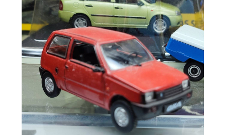 ВАЗ-1111 «Ока» - красный - с журналом 1:43, масштабная модель, Автолегенды СССР журнал от DeAgostini, scale43