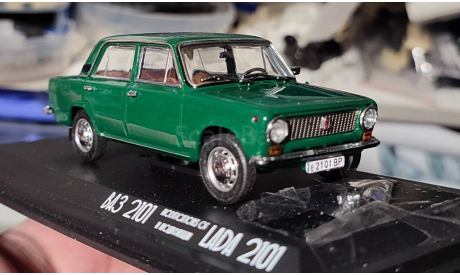 ВАЗ-21011  ’Жигули’ - тёмно-зелёный - 1/43, масштабная модель, EVR-mini, scale43