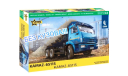 КАМАЗ-65115 шасси -сборная модель 1:43, масштабная модель, Звезда, scale43