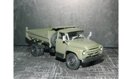 ЗиЛ-ММЗ-4505 самосвал - хаки 1:43, масштабная модель, Автоистория (АИСТ), 1/43