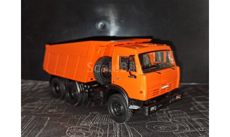 КАМАЗ-65115 ранний серийный (версия 2) самосвал - оранжевый 1:43, масштабная модель, ALPA models, scale43