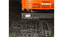 КАМАЗ-65115 ранний серийный (версия 2) самосвал - оранжевый 1:43, масштабная модель, ALPA models, scale43