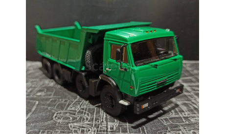 6540 серийный ранний(версия 2) самосвал - кипарис 1:43, масштабная модель, КамАЗ, ALPA models, 1/43