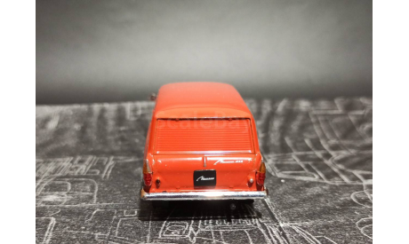 Москвич-434 - красный - №92 с журналом 1:43, масштабная модель, Автолегенды СССР журнал от DeAgostini, scale43