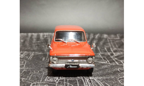 Москвич-434 - красный - №92 с журналом 1:43, масштабная модель, Автолегенды СССР журнал от DeAgostini, scale43