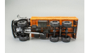 Урал-4320-3111-78 бортовой - светло-серый/оранжевый 1:43, масштабная модель, УралАЗ, ALPA models, scale43