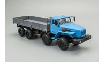 Урал-6614 бортовой - голубой/серый 1:43, масштабная модель, УралАЗ, ALPA models, scale43