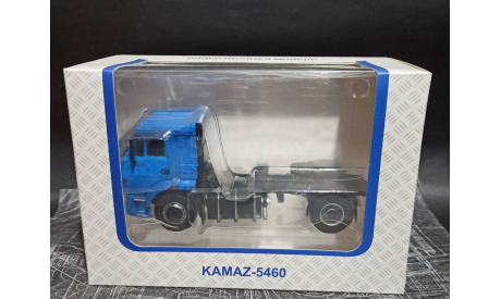 КАМАЗ-5460 седельный тягач - синий 1:43, масштабная модель, Автоистория (АИСТ), 1/43