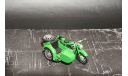 К-650 мотоцикл - зеленый - 1/43, масштабная модель мотоцикла, Днепр, Юный коллекционер, 1:43