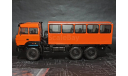 Урал-уст-3255-82М - вахтовый автобус - оранжевый 1:43, масштабная модель, УралАЗ, ALPA models, scale43