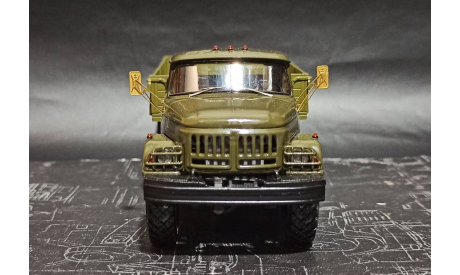 ЗИЛ-4327 вариант 2 (кабина 131) бортовой - хаки 1/43, масштабная модель, ALPA models, 1:43
