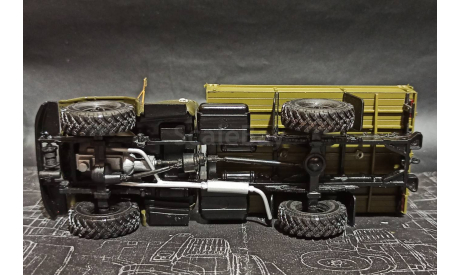 ЗИЛ-4327 вариант 2 (кабина 131) бортовой - хаки 1/43, масштабная модель, ALPA models, 1:43