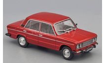 ВАЗ-2106 «Жигули» - вишневый - №266 с журналом 1:43, масштабная модель, Автолегенды СССР журнал от DeAgostini, scale43