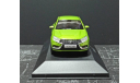 Лада Веста седан - зеленый металлик - №1 с журналом 1:43, масштабная модель, ВАЗ, Автолегенды Новая эпоха, scale43