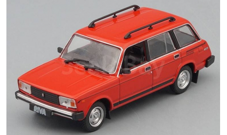 Lada Riva 1500 Estate (ВАЗ-2104) - красный - №276 с журналом 1:43, масштабная модель, Автолегенды СССР журнал от DeAgostini, 1/43