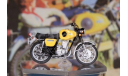 ИЖ Планета-Спорт - желтый 1/43, масштабная модель мотоцикла, Моделстрой, scale43