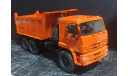 КАМАЗ-65222 рестайлинг со спальником - оранжевый 1:43, масштабная модель, ALPA models, 1/43