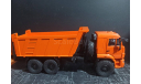 КАМАЗ-65222 рестайлинг со спальником - оранжевый 1:43, масштабная модель, ALPA models, 1/43