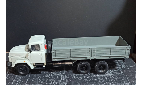 Краз-250 бортовой - серый 1:43, масштабная модель, Наш Автопром, scale43