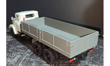 Краз-250 бортовой - серый 1:43, масштабная модель, Наш Автопром, scale43