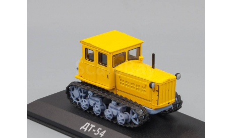 ДТ-54 трактор - желтый - №2 с журналом 1:43, масштабная модель, Тракторы. История, люди, машины. (Hachette collections), scale43