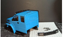 Урал NEXT (двухрядная кабина) - голубой 1/43, масштабная модель, ALPA models, 1:43