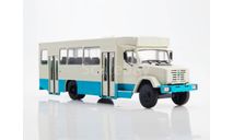 Голаз-4242 автобус - белый/синий - №41 1:43, масштабная модель, MODIMIO, scale43