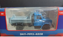 Зил-ммз-4508 ранний самосвал - синий/небесно-голубой #38 Без журнала!!! 1:43, масштабная модель, ALPA models, scale43