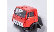 кабина камаз ранняя дневная - красная 1/43, запчасти для масштабных моделей, ПАО КАМАЗ, 1:43