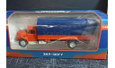 ЗиЛ-130ГУ (Доработанный!!!) бортовой с тентом - с журналом 1:43, масштабная модель, Легендарные грузовики, scale43