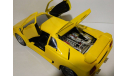 Lamborghini Diablo Yellow Bburago - без коробки 1:18, масштабная модель, 1/18