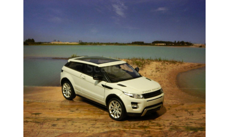 Range Rover Evoque - без коробки 1:24, масштабная модель, Welly, scale24