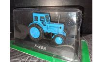 Т-40А трактор - синий - №25 без журнала 1:43, масштабная модель, ЛТЗ, Тракторы. История, люди, машины. (Hachette collections), scale43