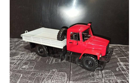 ГАЗ-33081 (двигатель Д-245.7 Diesel Turbo) бортовой выставочный 1:43, масштабная модель, Автоистория (АИСТ), scale43