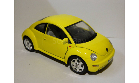 Volkswagen Beetle BBurago - без коробки 1:18, масштабная модель, scale18