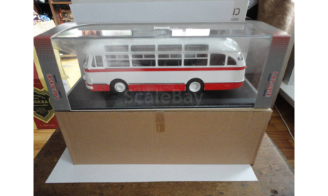 ЛАЗ-695Е (бело-красный) Classicbus (1-й выпуск), масштабная модель, scale43