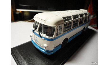 ЛАЗ-695Е (бело-голубой) Classicbus (1-й выпуск), масштабная модель, 1:43, 1/43