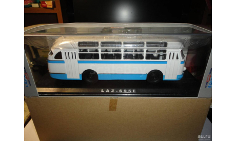 ЛАЗ-695Е (бело-голубой) Classicbus (1-й выпуск), масштабная модель, 1:43, 1/43