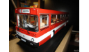 Лиаз-5256.00 (красно-белый) с номерами Classicbus, масштабная модель, 1:43, 1/43