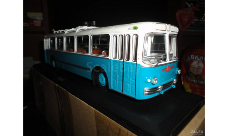 Троллейбус ЗиУ 5(аквамарин) СlassicBus (1-й выпуск), масштабная модель, Classicbus, 1:43, 1/43