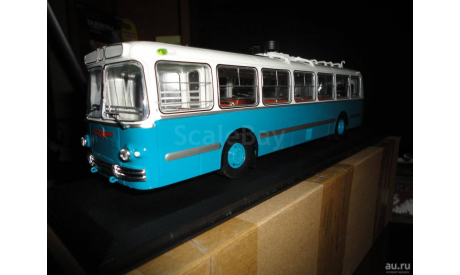 Троллейбус ЗиУ 5(аквамарин) СlassicBus (1-й выпуск), масштабная модель, Classicbus, 1:43, 1/43